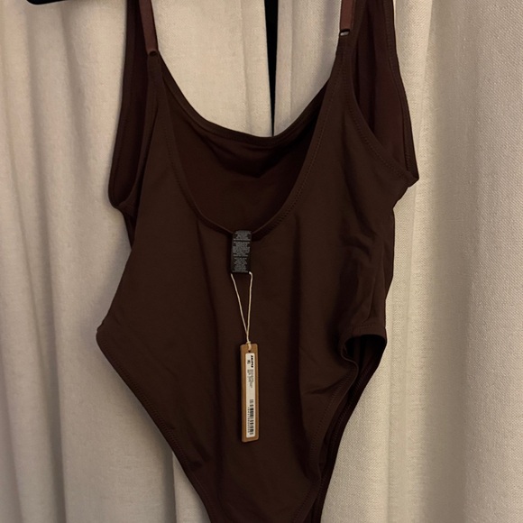 Skims Brown One-Piece Swimsuit - Picture 4 of 4